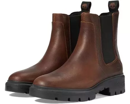 Ботинки Timberland Cortina Valley Chelsea, цвет Dark Brown Full Grain
