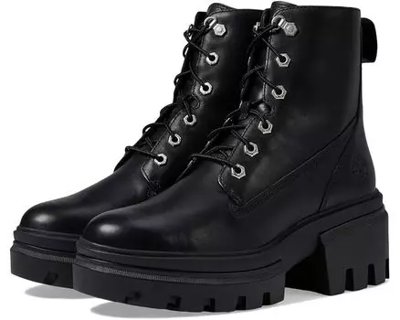 Ботинки Timberland Everleigh 6" Lace-Up, цвет Black Full Grain