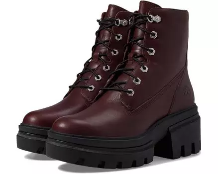 Ботинки Timberland Everleigh 6" Lace-Up, цвет Burgundy Full Grain