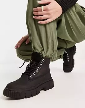 Ботинки Timberland Greyfield из черного нубука