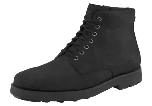 Ботинки Timberland на шнуровке "ALDEN BROOK MID ZIP UP WATERPROOF BOOT", водонепроницаемые, черный