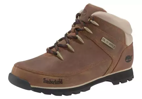 Ботинки Timberland на шнуровке "EURO SPRINT MID LACE UP BOOT", коричневый