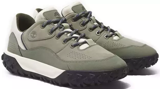 Ботинки Timberland на шнуровке "GreenStride Motion 6 LOW LACE UP HI", зеленый
