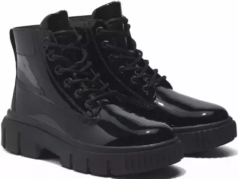 Ботинки Timberland на шнуровке "Greyfield Leather Boot", черный