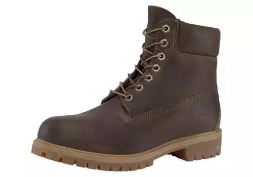 Ботинки Timberland на шнуровке "Heritage 6" Premium", водонепроницаемые, коричневый