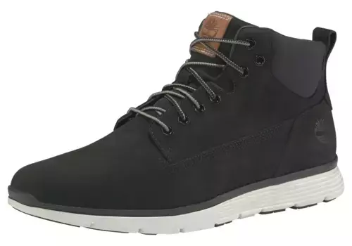 Ботинки Timberland на шнуровке "Killington Chukka", цвет Black-Nubuck-W-White