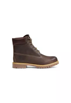 Ботинки Timberland на шнуровке, коричневый