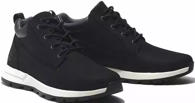 Ботинки Timberland на шнуровке "M Seneca Bay LOW LACE UP SNEAKER DA", черный