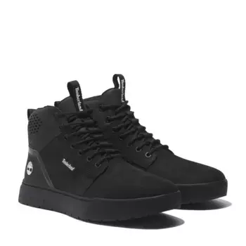 Ботинки Timberland на шнуровке "MAPLE GROVE MID LACE UP SNEAKER", черный