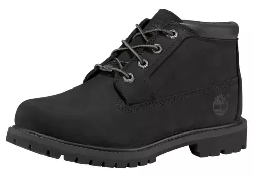 Ботинки Timberland на шнуровке "Nellie Chukka Double", водонепроницаемые, черный