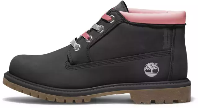 Ботинки Timberland на шнуровке "Nellie Chukka Double", водонепроницаемые, цвет Schwarz-Apricot