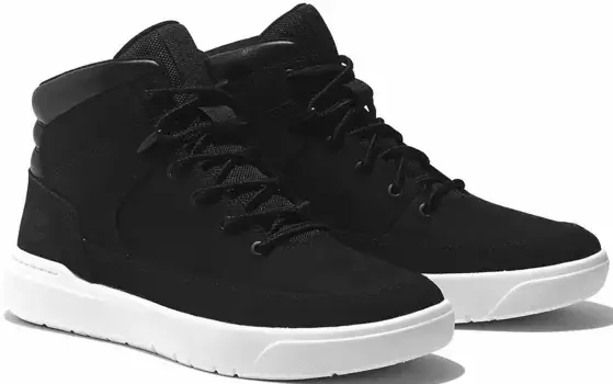 Ботинки Timberland на шнуровке "SENECA BAY MID LACE UP SNEAKER", черный
