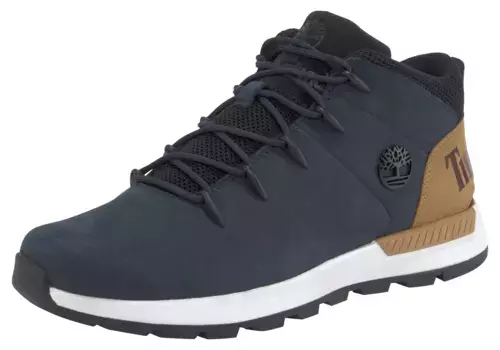 Ботинки Timberland на шнуровке "SPRINT TREKKER MID LACE UP SNEAKER", цвет Navy-Wheat