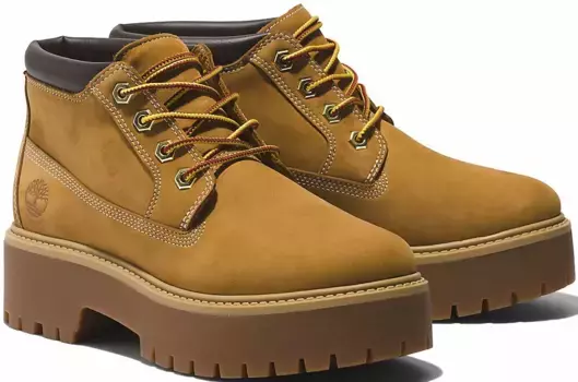 Ботинки Timberland на шнуровке "TBL Prem ElevatedNellieWP", водонепроницаемые, цвет Wheat