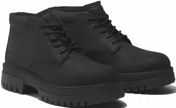 Ботинки Timberland на шнуровке "TBL PREMIUM WP CHUKKA", водонепроницаемые, черный