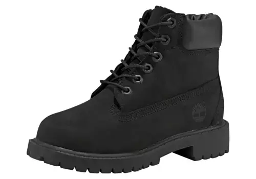 Ботинки Timberland на шнуровке "TIMBERLAND PREMIUM 6 INCH LACE UP WATERPROOF BOOT ", водонепроницаемые, черный