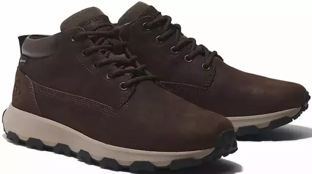 Ботинки Timberland на шнуровке "Winsor Park Gore Tex Chukka", водонепроницаемые, коричневый