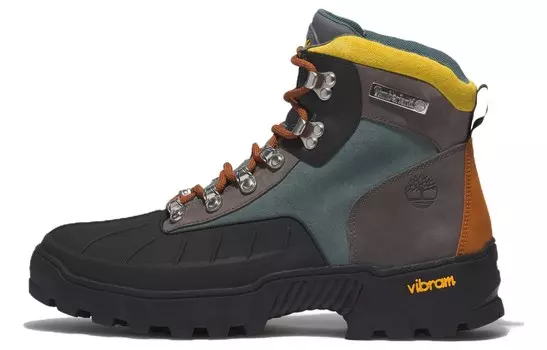 Ботинки Timberland Outdoor Boots Men Black Gray/Green