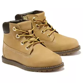 Ботинки Timberland Pokey Pine 6 With Side Zip toddler, коричневый