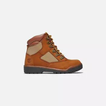 Ботинки Timberland Pre-School Field Boot 6" Sesame Youth Boot, желто-коричневый