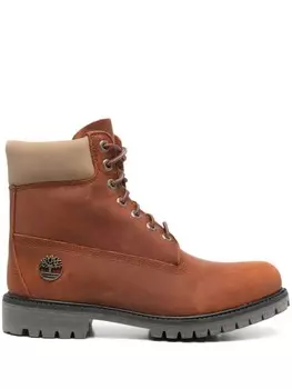 Ботинки Timberland Premium на шнуровке, коричневый