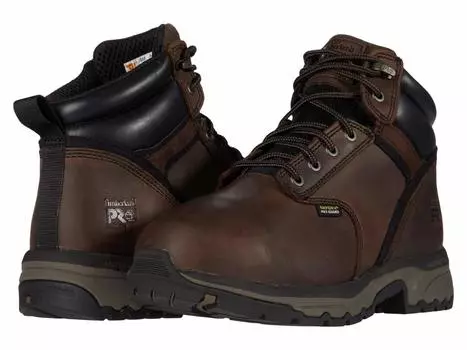 Ботинки Timberland PRO 6" Jigsaw Steel Safety Toe Internal Met Guard, коричневый
