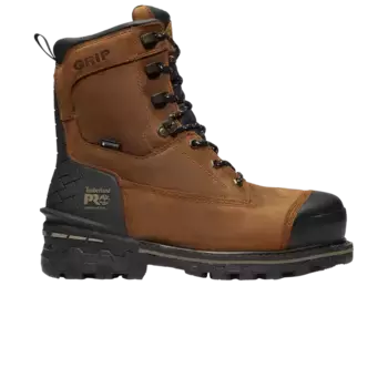 Ботинки Timberland Pro Boondock HD 8 Inch Composite Toe Waterproof Work Boot Brown, коричневый