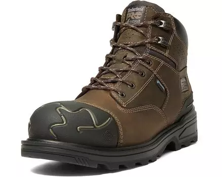 Ботинки Timberland PRO Magnitude 6 Inch Composite Safety Toe Waterproof, цвет Turkish Coffee-2024 NEW