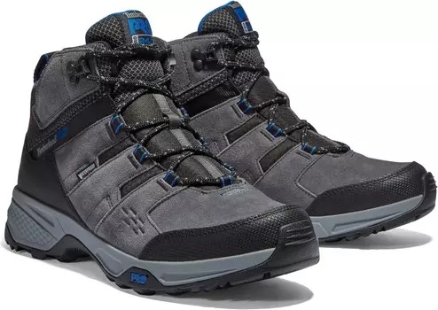 Ботинки Timberland PRO Switchback LT 6 Inch Soft Toe Waterproof Industrial Work Hiker Boots, цвет Grey/Blue