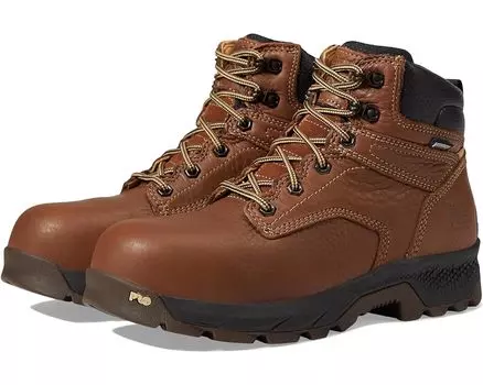 Ботинки Timberland PRO TITAN EV 6" Composite Safety Toe Waterproof, цвет Brown 1