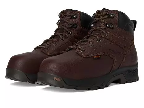 Ботинки Timberland PRO TiTAN EV 6 Inch Internal Metguard Composite Safety Toe, цвет Dark Brown