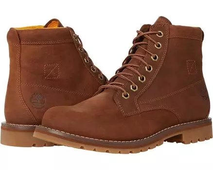 Ботинки Timberland Redwood Falls Plain Toe Waterproof, цвет Rust Full Grain