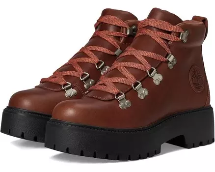 Ботинки Timberland Stone Street Mid Lace-Up, цвет Rust Full Grain