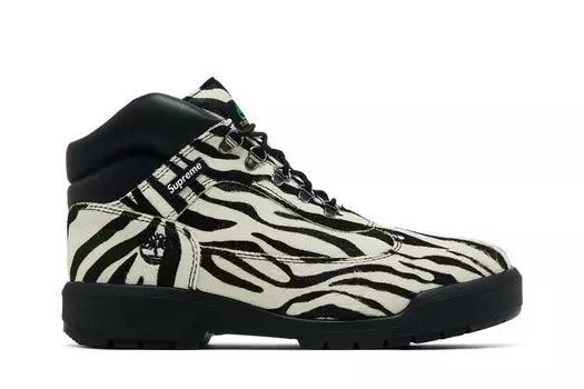 Ботинки Timberland Supreme x Field Boot Zebra, белый