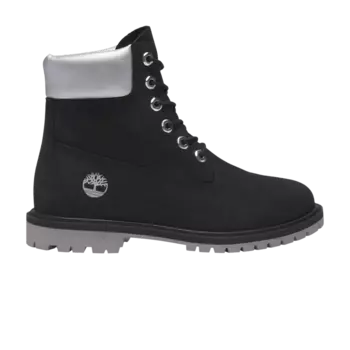 Ботинки Timberland Wmns 6 Inch Premium Waterproof Heritage Boot 'Black Silver', черный