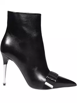 Ботинки TOM FORD 110 мм из кожи, черный