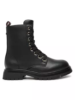 Ботинки Tommy Hilfiger Botas Lace-Up Bootie T3A5-33569-1351 M, черный