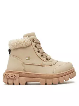 Ботинки Tommy Hilfiger Botas Lace-Up Bootie T1A5-33597-1628 M, бежевый