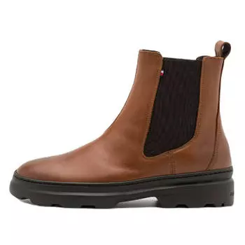 Ботинки Tommy Hilfiger Comfort Chelsea, коричневый/черный