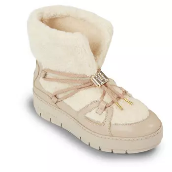 Ботинки Tommy Hilfiger TommyTeddy Snowboot, бежевый