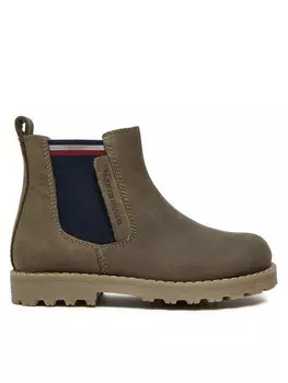Ботинки Tommy Hilfiger, зеленый