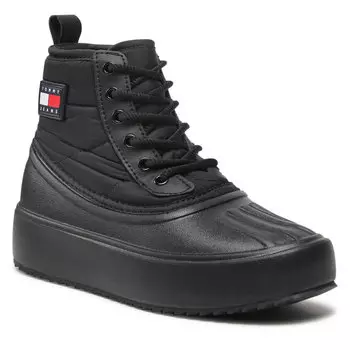 Ботинки Tommy Jeans FashionBoot, черный