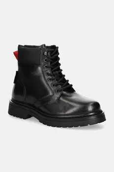 Ботинки Tommy Jeans TJM LACE UP BOOT, черный