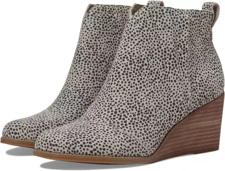 Ботинки TOMS Clare, цвет Sahara Mini Cheetah Suede