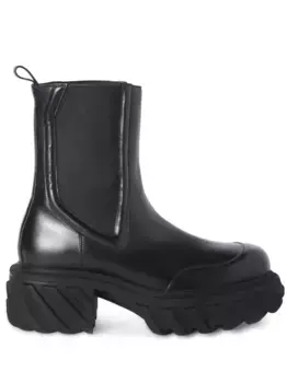 Ботинки Tractor Motor OFF-WHITE, черный
