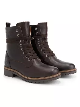 Ботинки Travelin' Leder Kvinlog, коричневый