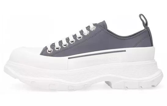 Ботинки Tread Slick Martin женские, белые/королевские/зеленые Alexander Mcqueen