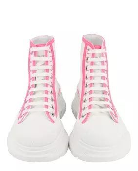 Ботинки Tread Slick на шнуровке Alexander McQueen, белый