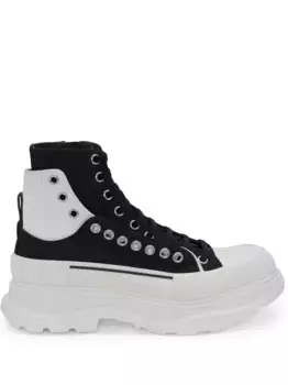 Ботинки Tread Slick на шнуровке Alexander McQueen, черный