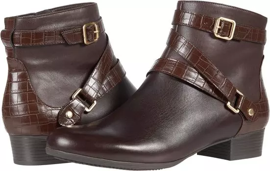Ботинки Trotters Mika, цвет Dark Brown Veg Calf Leather